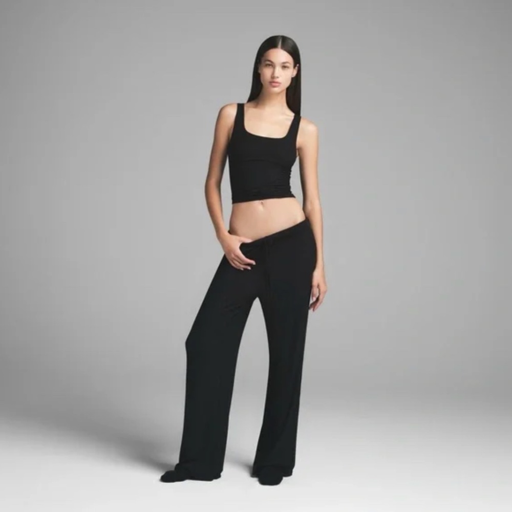 NWT Skims Soft Lounge Loose Pants Size XS in Onyx